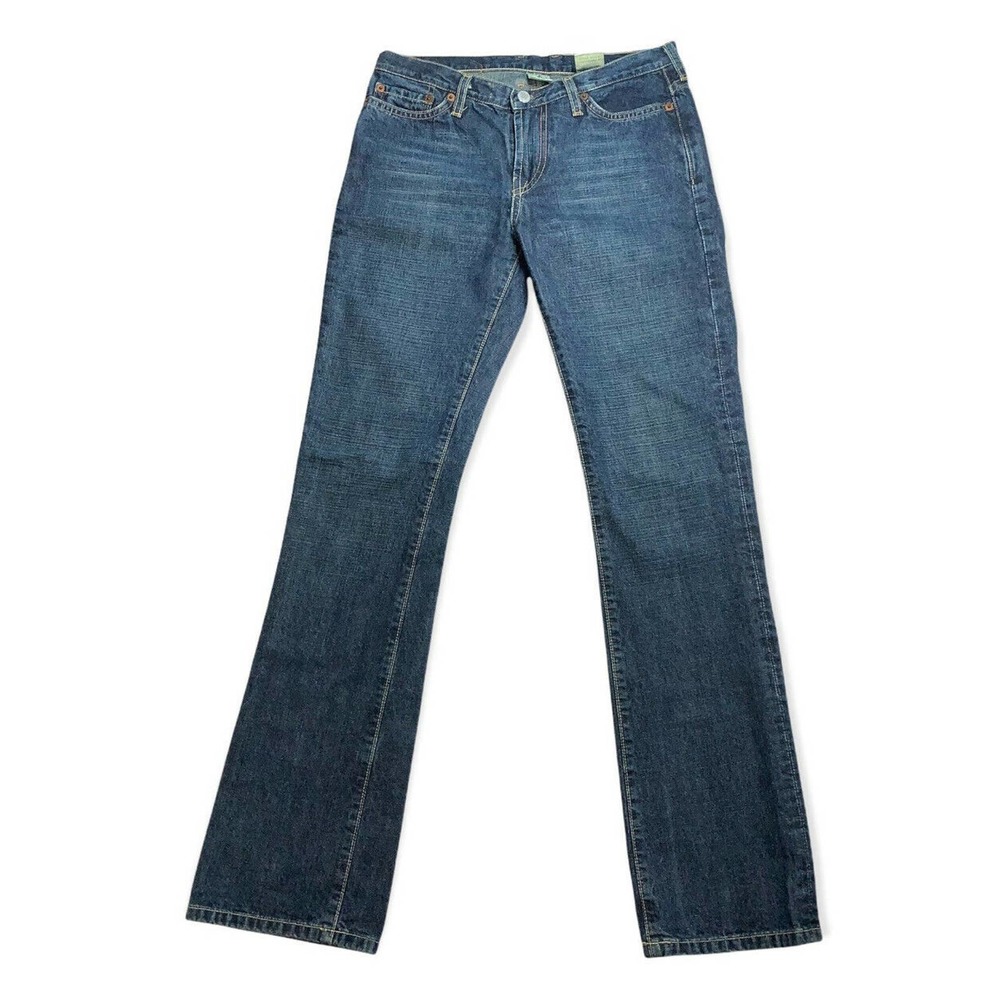 Lucky Brand Jeans Women's Size 4/27 Boot Cut Mid Rise Blue Denim Dungarees